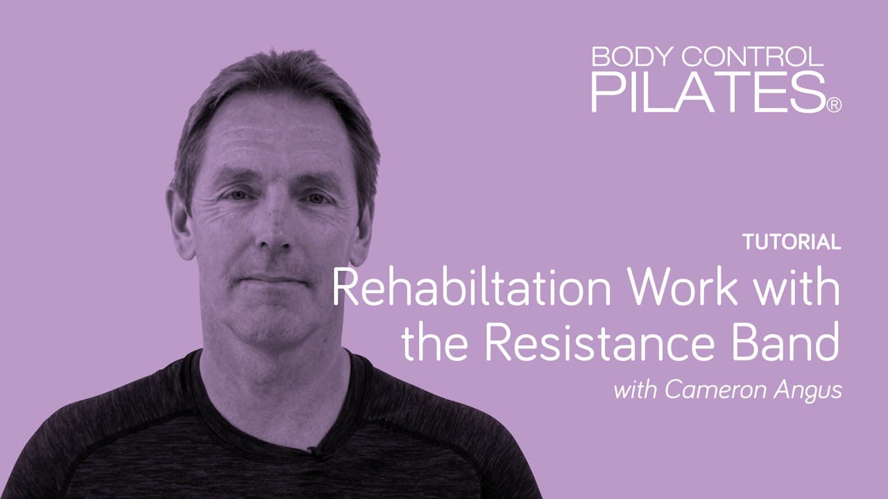 Tutorial Rehabilitation Work with the Resistance Band with Cameron