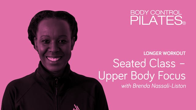 Longer Workout: BEGINNER Seated Class...