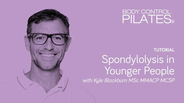 Tutorial: Spondylolysis in Younger Pe...