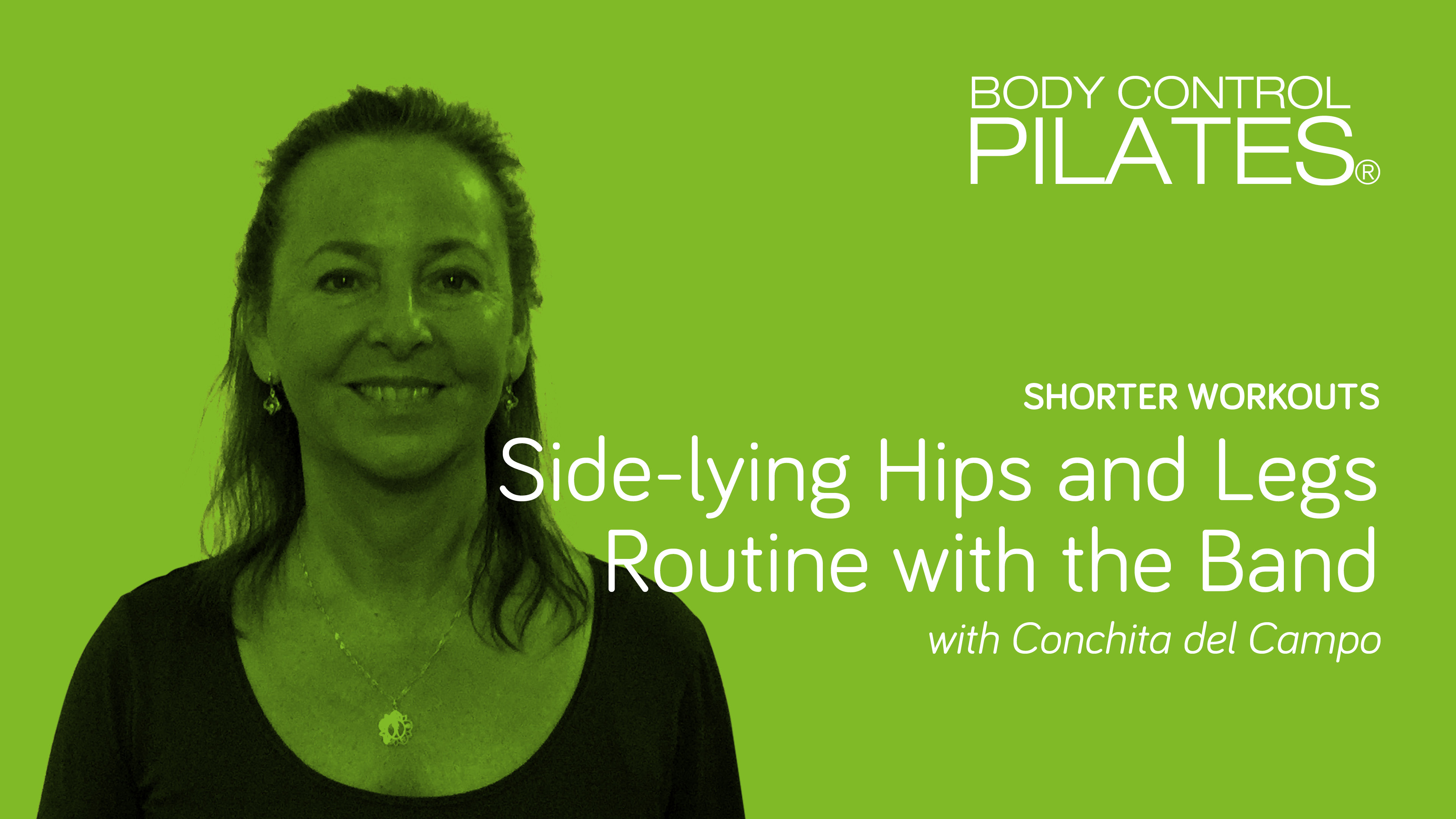 Short Workout: Side-lying Hips and Legs Routine with the Band