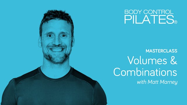 Masterclass: Volumes and Combinations...