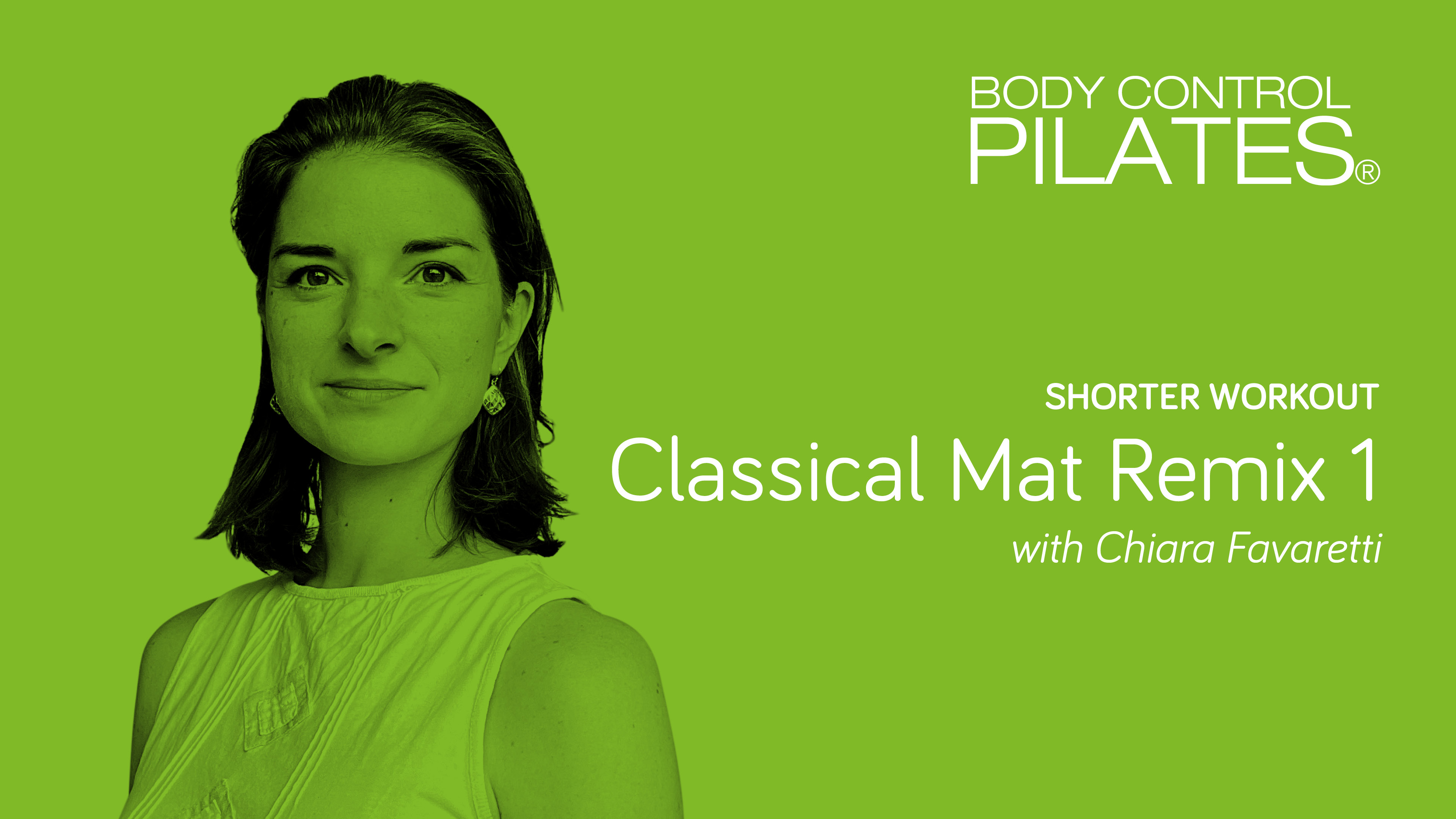 Shorter Workout: Classical Mat Remix 1 with Chiara Favaretti