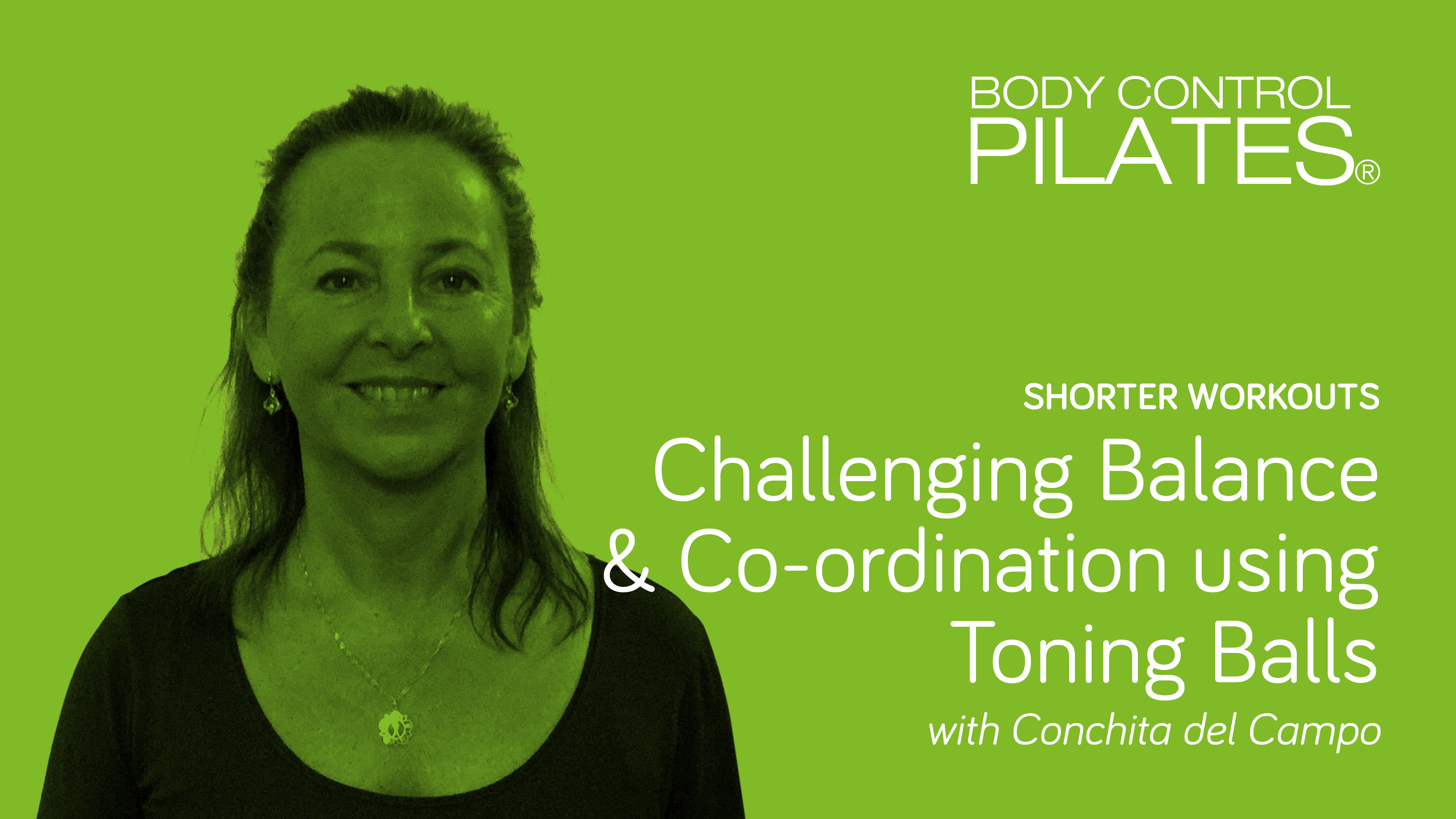 Shorter Workouts: Toning Balls with Conchita del Campo