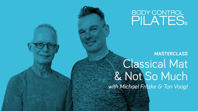 Masterclass: Classical Mat & Not So M...