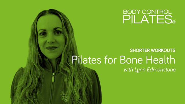 Short Workout: Pilates for Bone Healt...