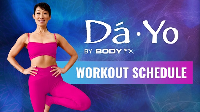 DaYo Workout Schedule