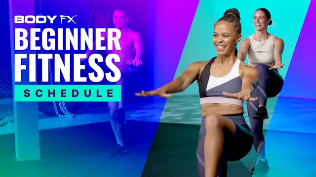Beginner Fitness Schedule