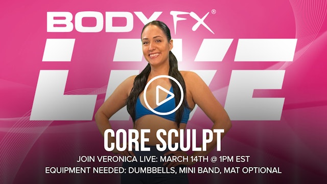 Upcoming LIVE Workouts - Body FX