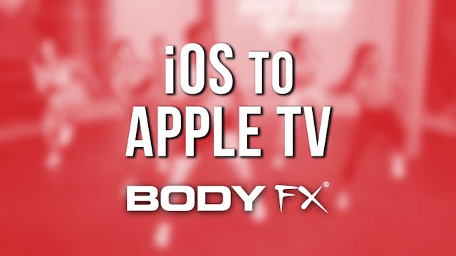 How to cast workouts from Apple mobil...
