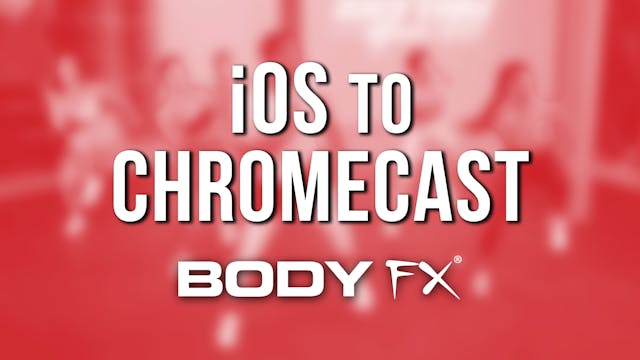 How to cast workouts from Apple mobil...