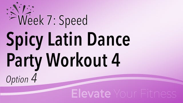 EYF - Week 7 - Option 4 - Spicy Latin...