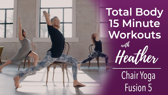 15 Minute Workout - Yoga Fusion 5 (Chair)