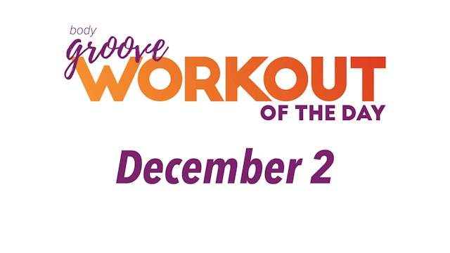 Workout Of The Day - December 2