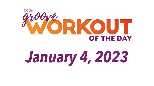 Workout Of The Day - January 4, 2023