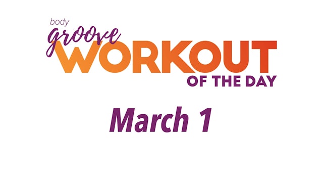 Workout Of The Day -  March 1