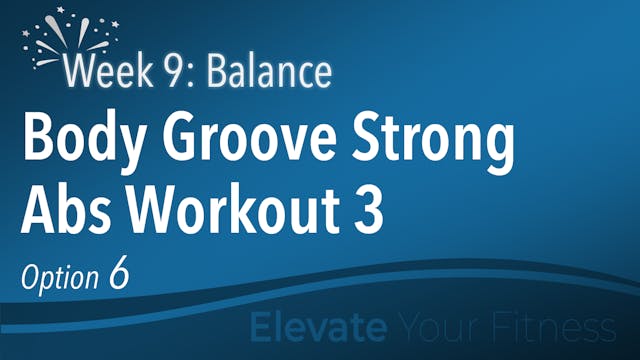 EYF - Week 9 - Option 6 - Body Groove...