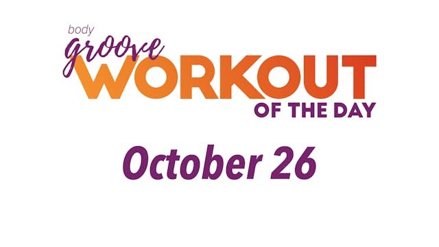 Workout Of The Day - October 26, 2023 Single Video