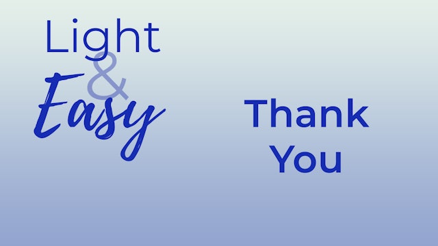 Light & Easy - Thank You