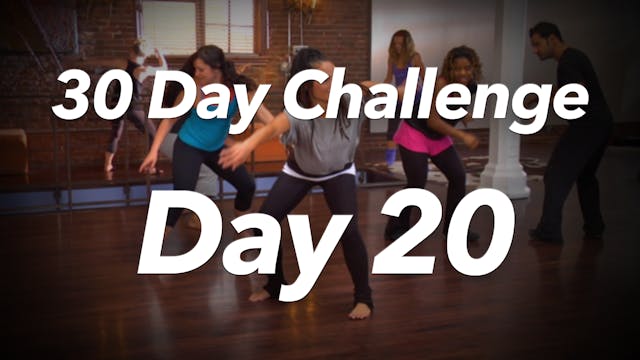 30 Day Challenge - Day 20 Workout