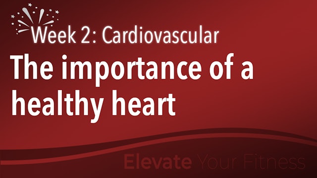 EYF - Week 2 - Cardiovascular Fitness