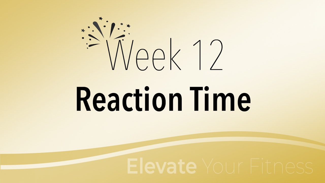 Elevate Your Fitness - Week 12