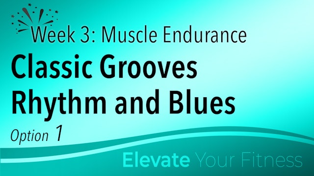 EYF - Week 3 - Option 1 - Classic Grooves Rhythm & Blues