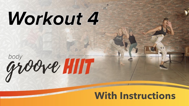 HIIT Workout 4 with Instructions