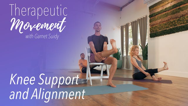 Therapeutic Movement - Knee Support a...
