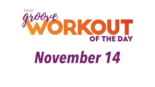 Workout Of The Day - November 14, 202...