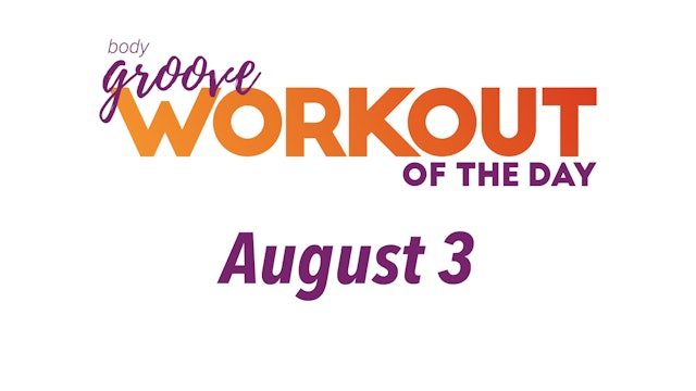 Workout Of The Day - August 3, 2023