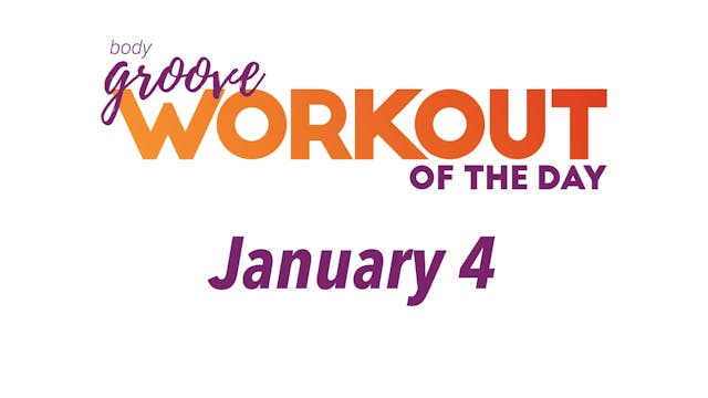 Workout Of The Day - January 4