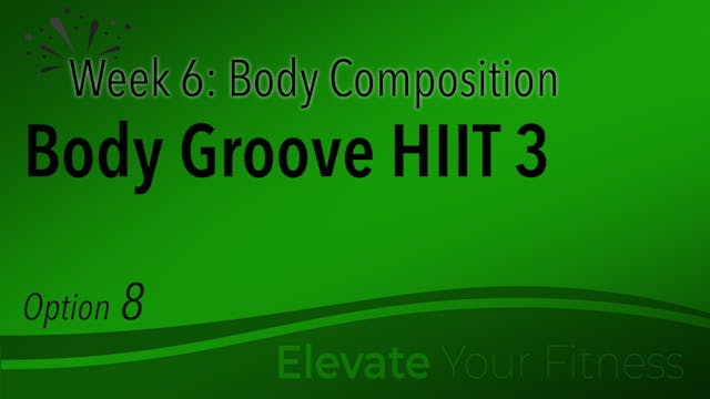 EYF - Week 6 - Option 8 - Body Groove...
