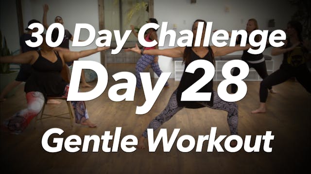 30 Day Challenge - Day 28 Gentle Workout