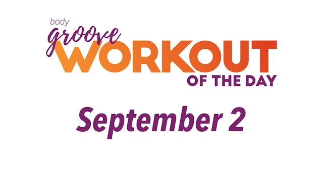 Workout Of The Day - September 2