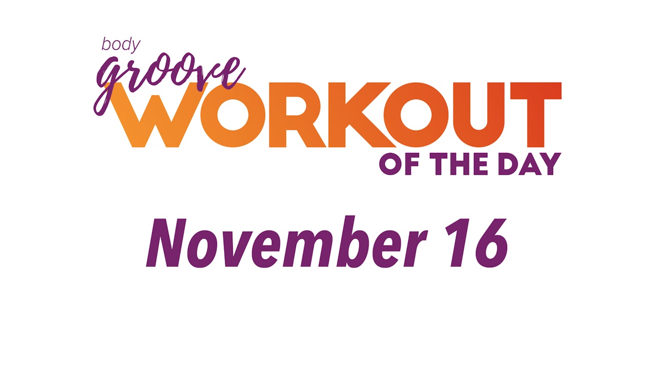 Workout Of The Day - November 16, 2023 - Complete Playlist