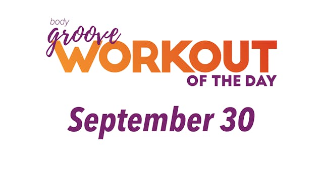 Workout Of The Day - September 30, 2023 - Single Video