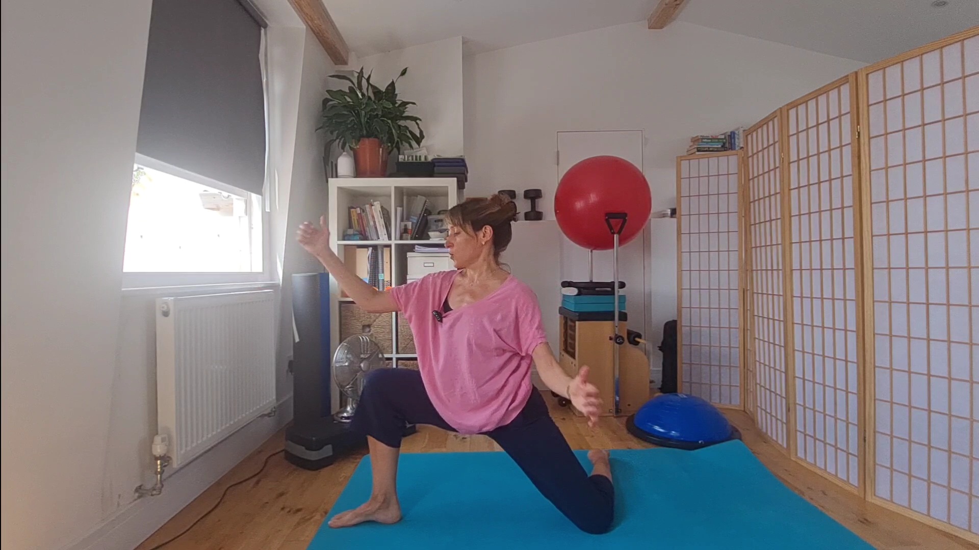 Pilates for Fencers - Stretch to Lunge