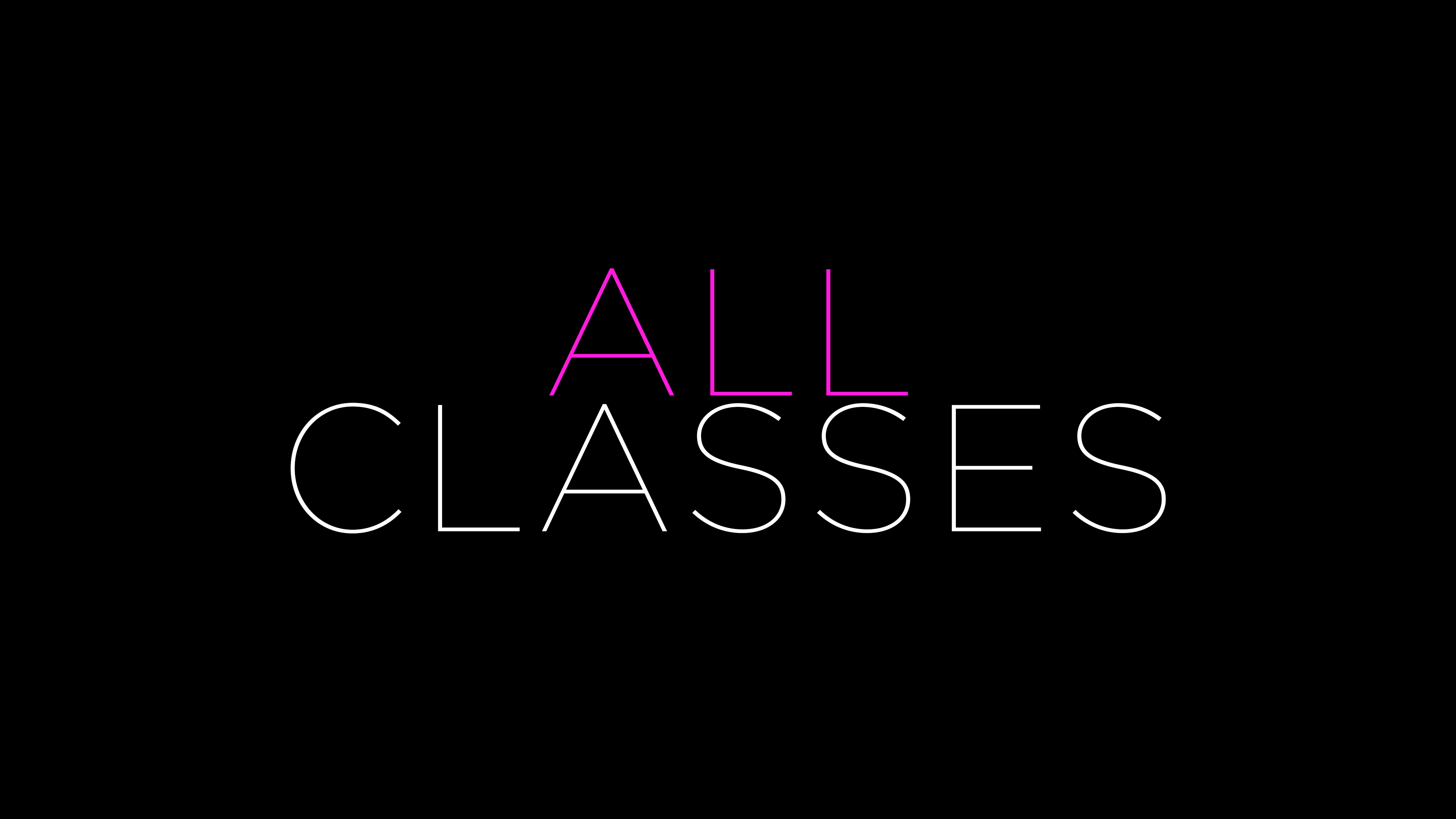 ALL CLASSES & TUTORIALS