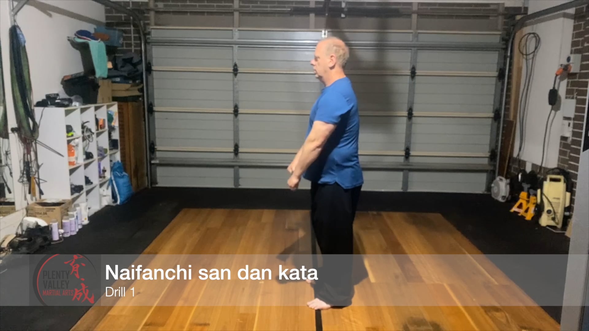 Naifanchi san dan kata - drill 1
