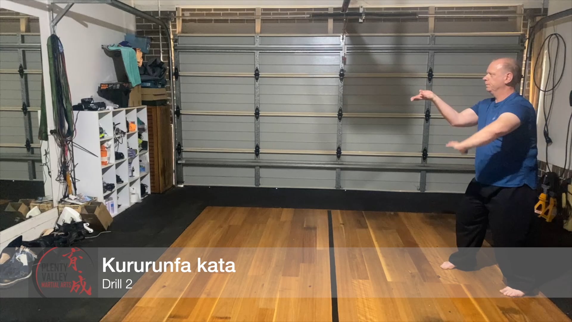 Kururunfa kata - drill 2