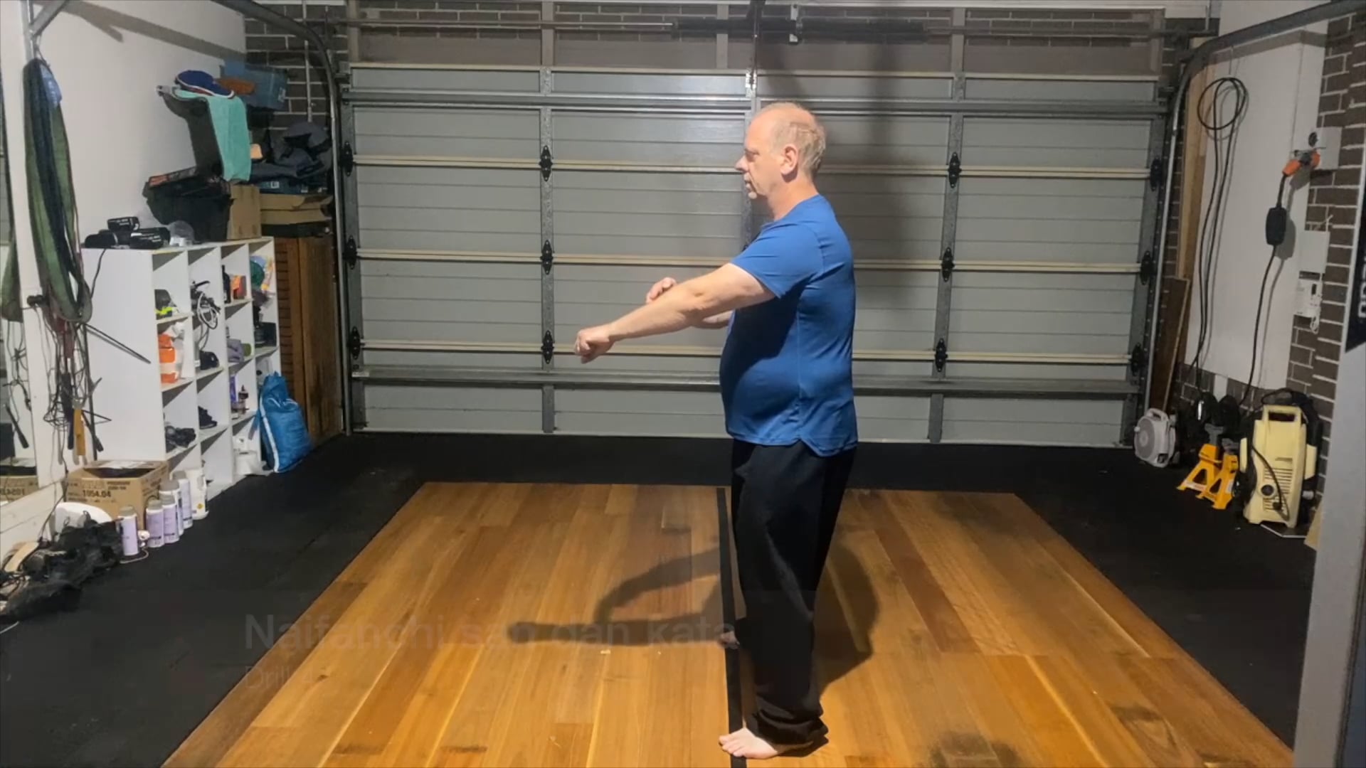 Naifanchi san dan kata - drill 4