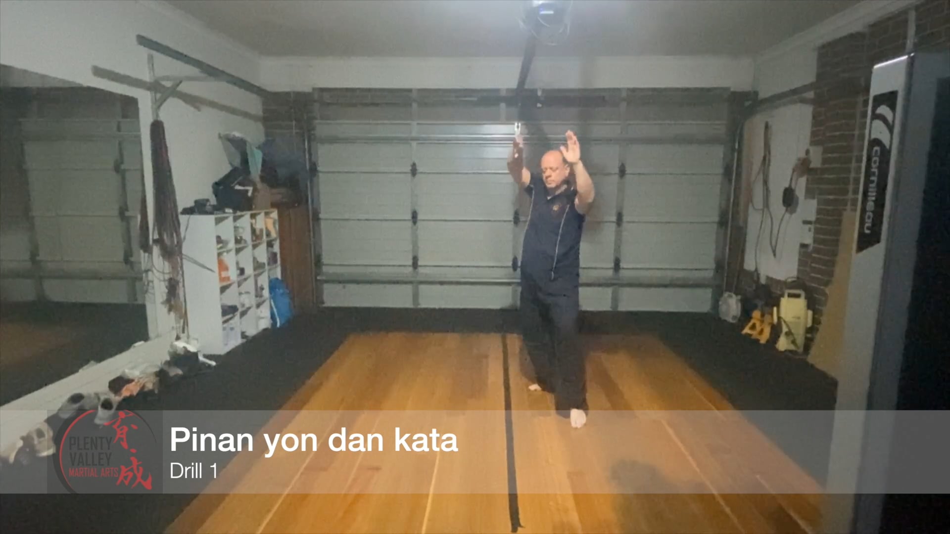 Pinan yon dan kata - drill 1