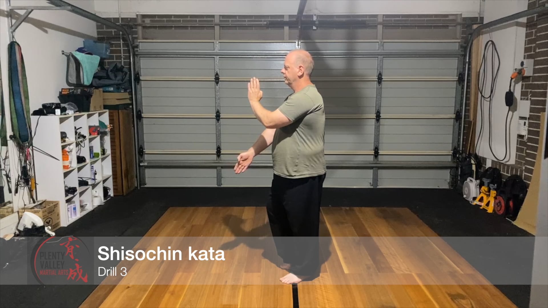 Shisochin kata - drill 3