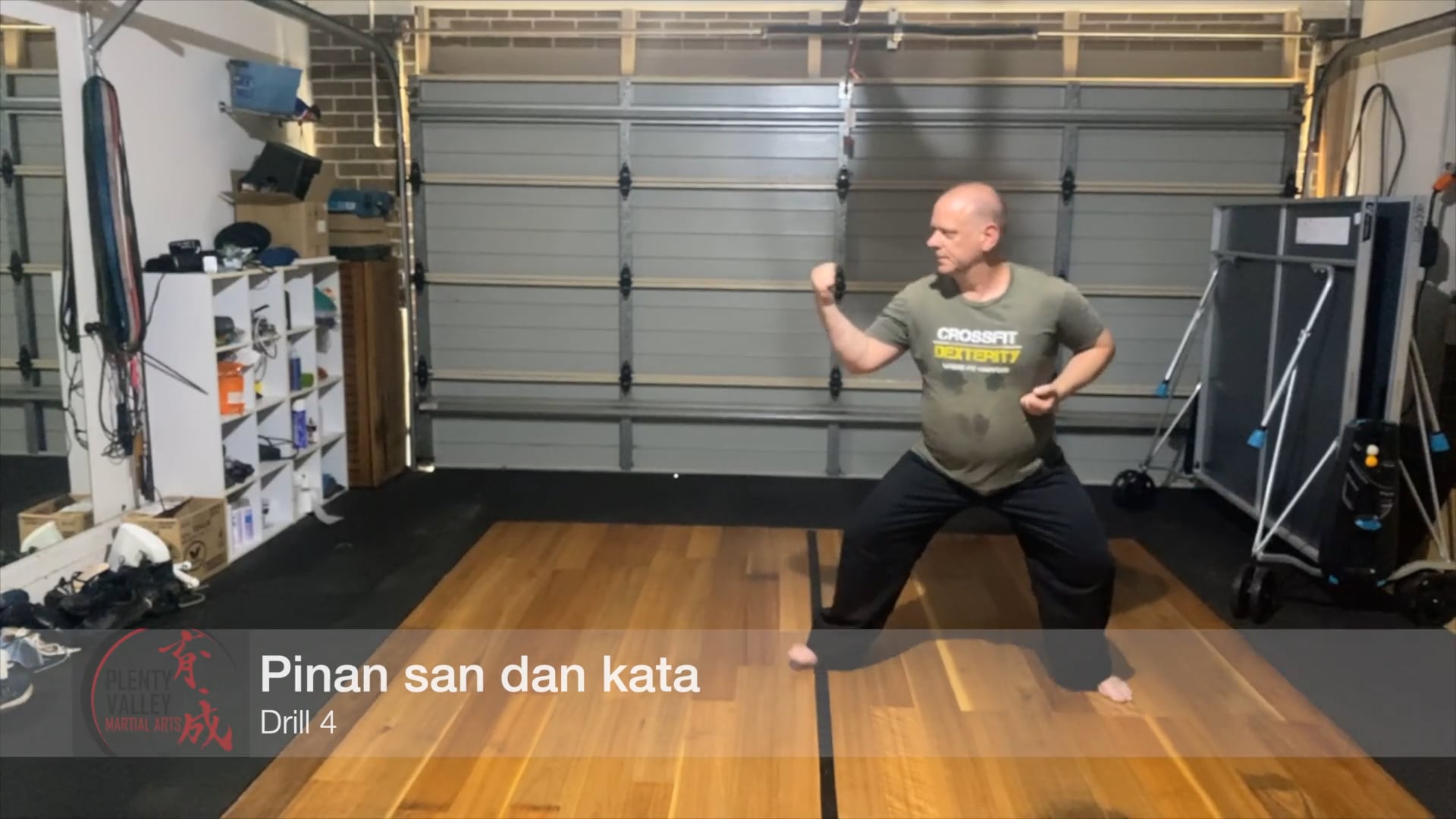 Pinan san dan kata - drill 4