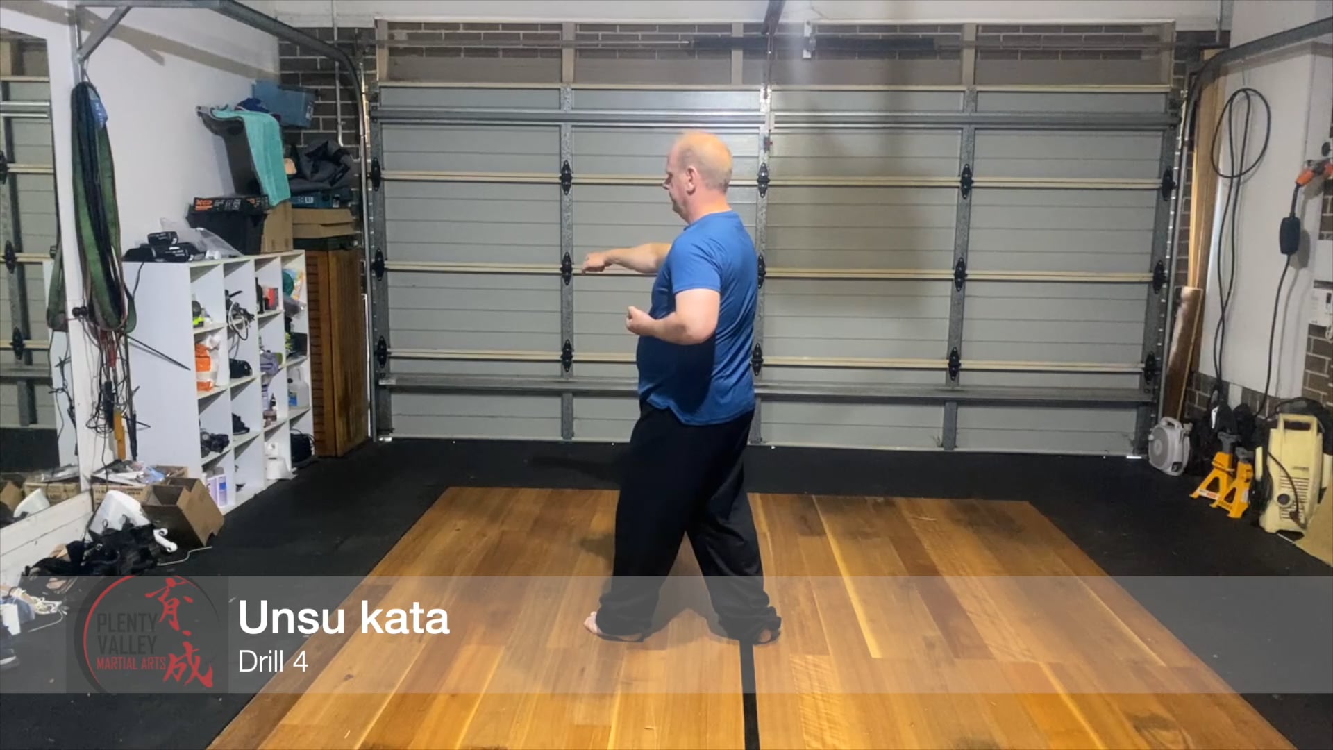Unsu kata - drill 4