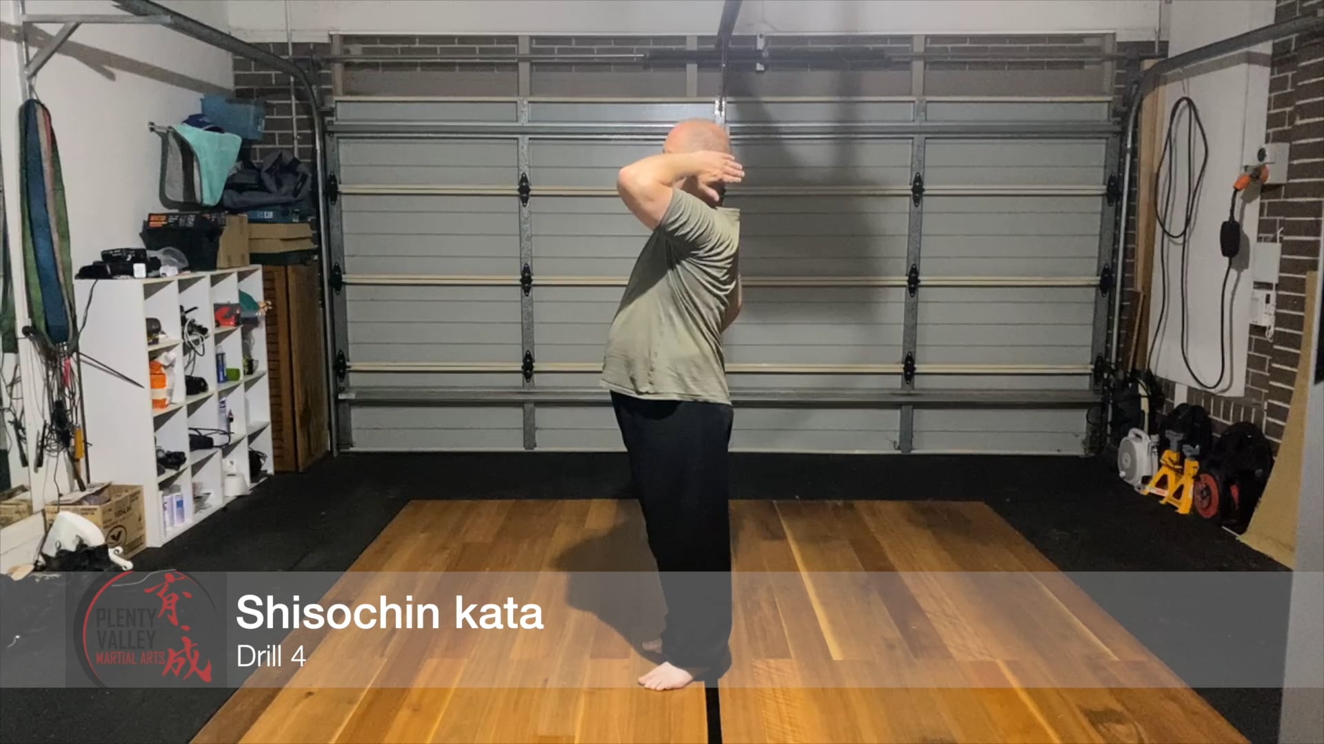 Shisochin kata - drill 4