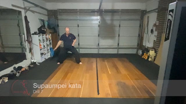 Supaumpei kata - drill 7