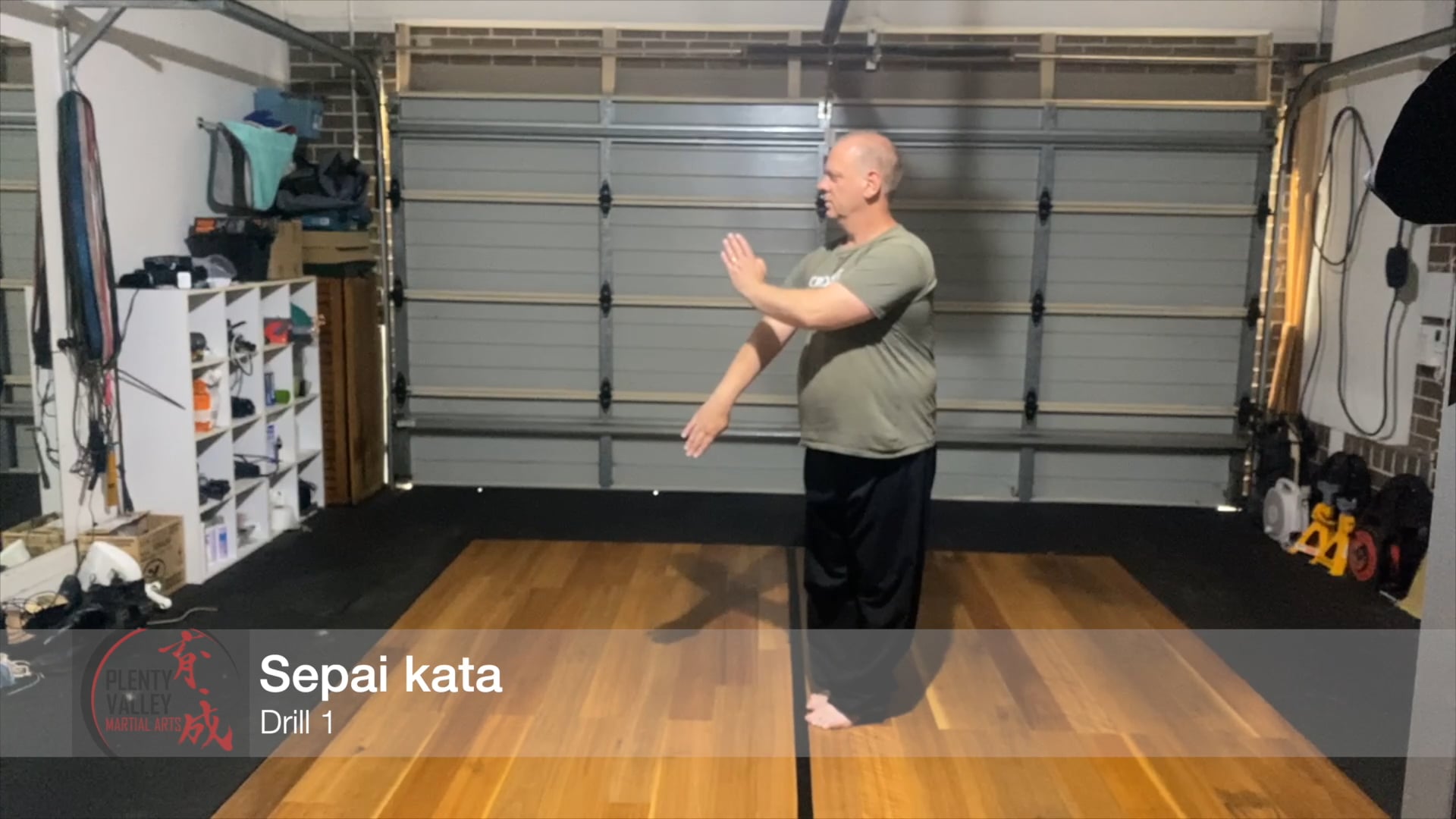 Sepai kata - drill 1