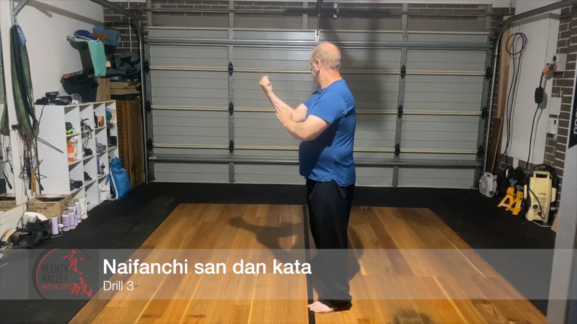 Naifanchi san dan kata - drill 3