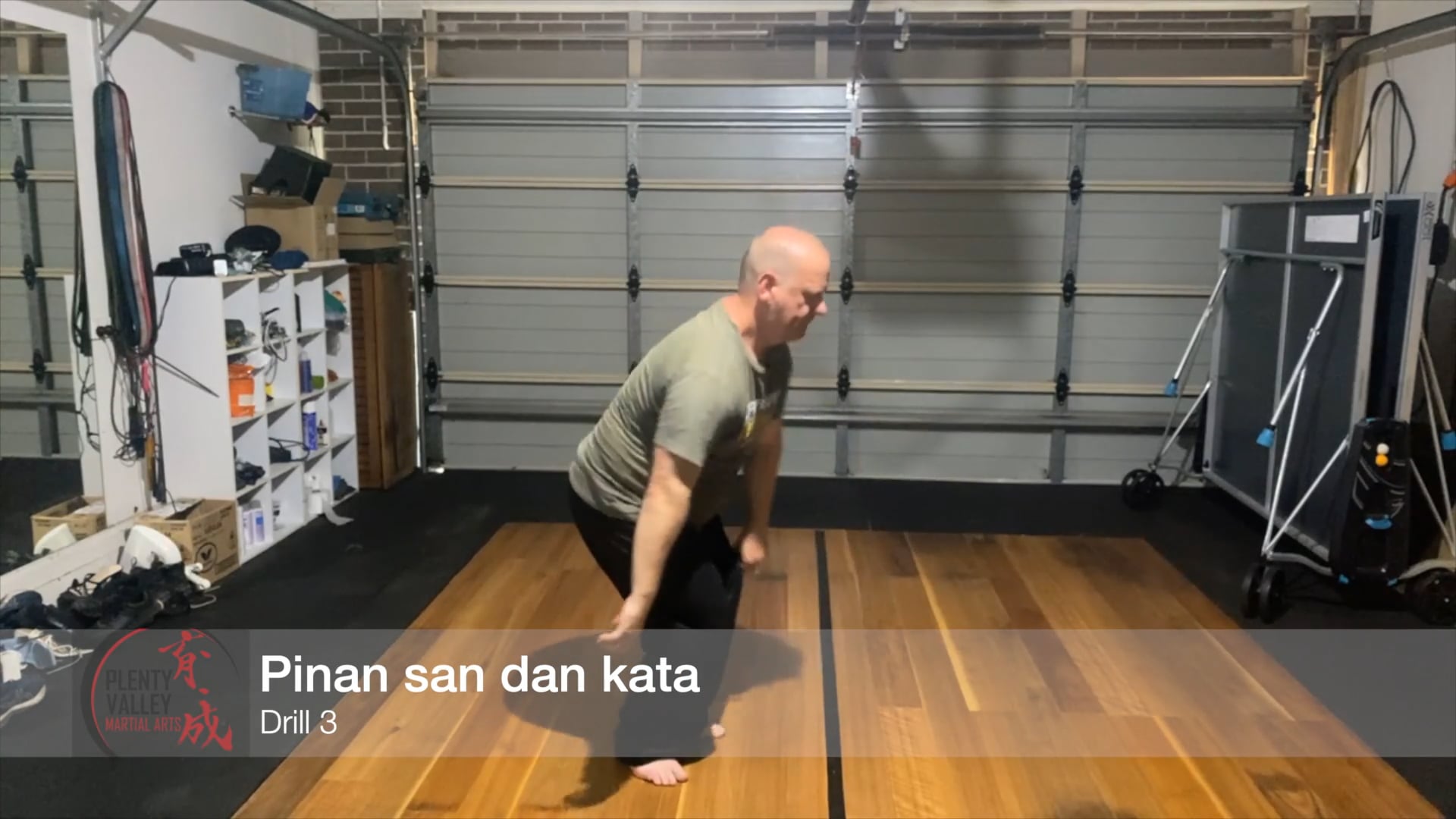 Pinan san dan kata - drill 3